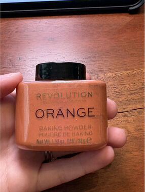 Revolution Orange Baking Powder. NEW!